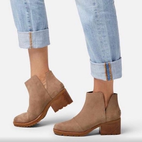 Sorel Women's Cate Cutout Booties in Size 8.5 - Picture 1 of 8